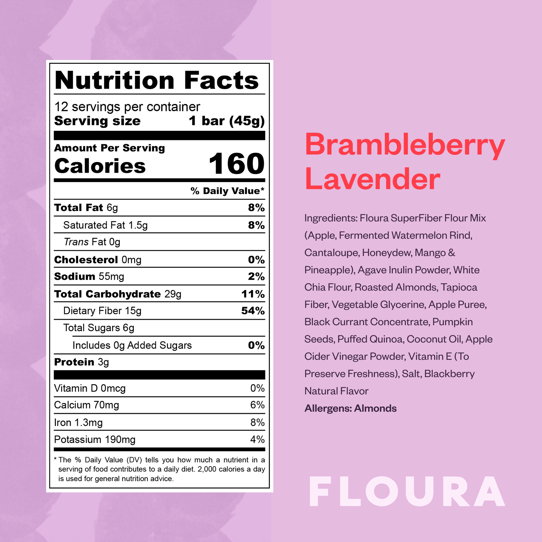 Floura Daily Fiber Bars